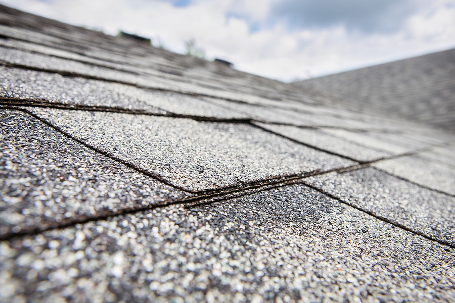 Close up of a Shingled Roof